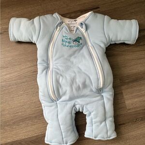 Baby Blue Magic Sleepsuit